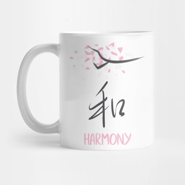 Sakura "Harmony" Japanese Kanji by My Sakura Shop